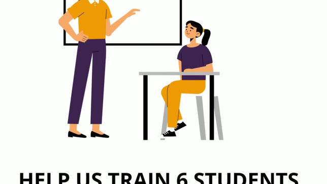 HELP US TRAIN 6 STUDENTS IN GRAPHIC DESIGN THIS YEAR